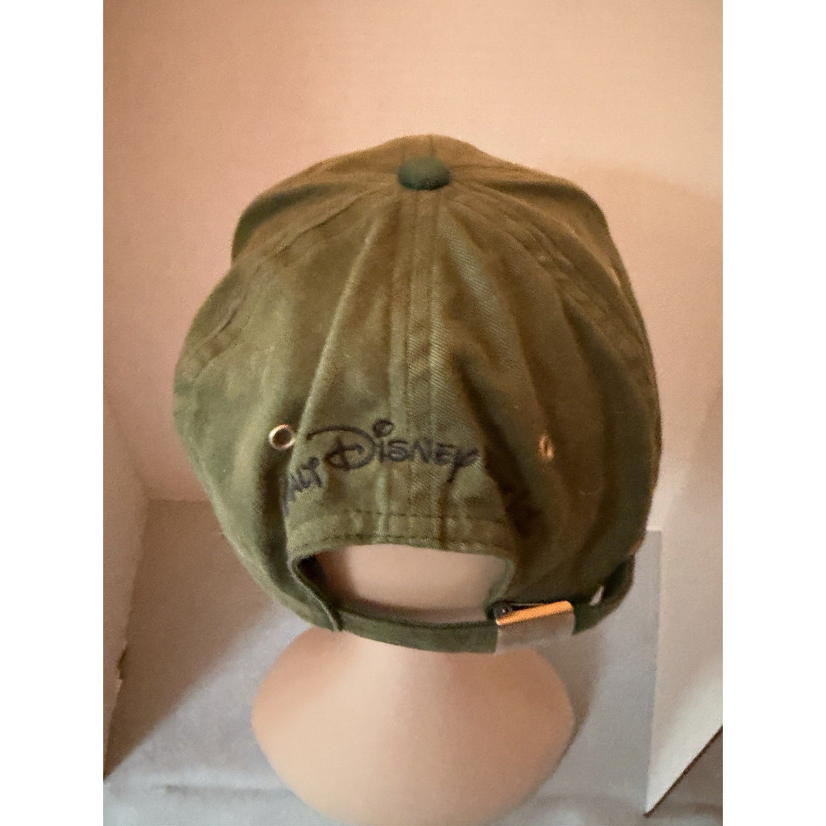 Disney Walt Disney World Tigger "T" Embroidered Green Baseball Cap Hat