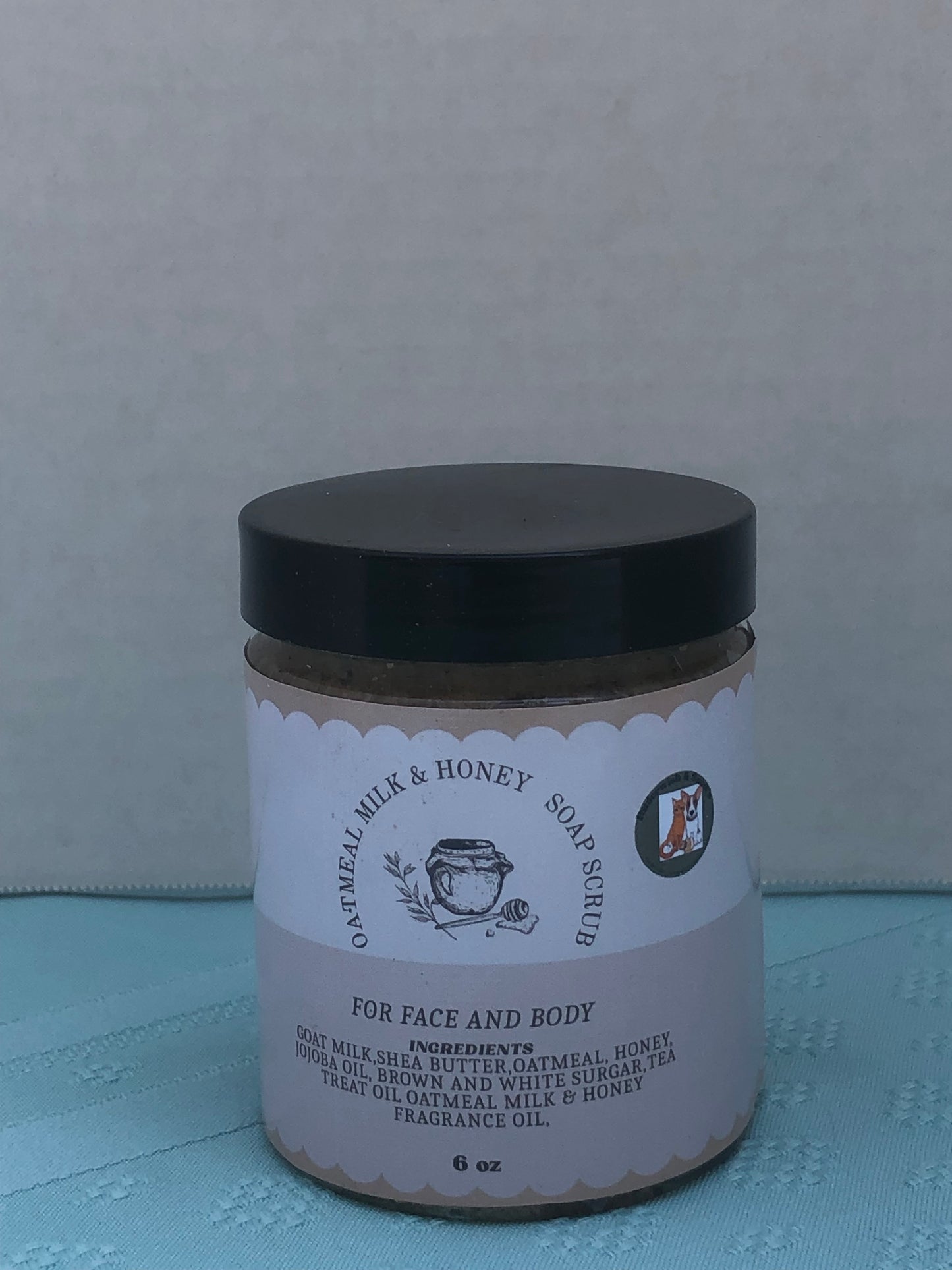 Oatmeal Milk & Honey Soap scrub