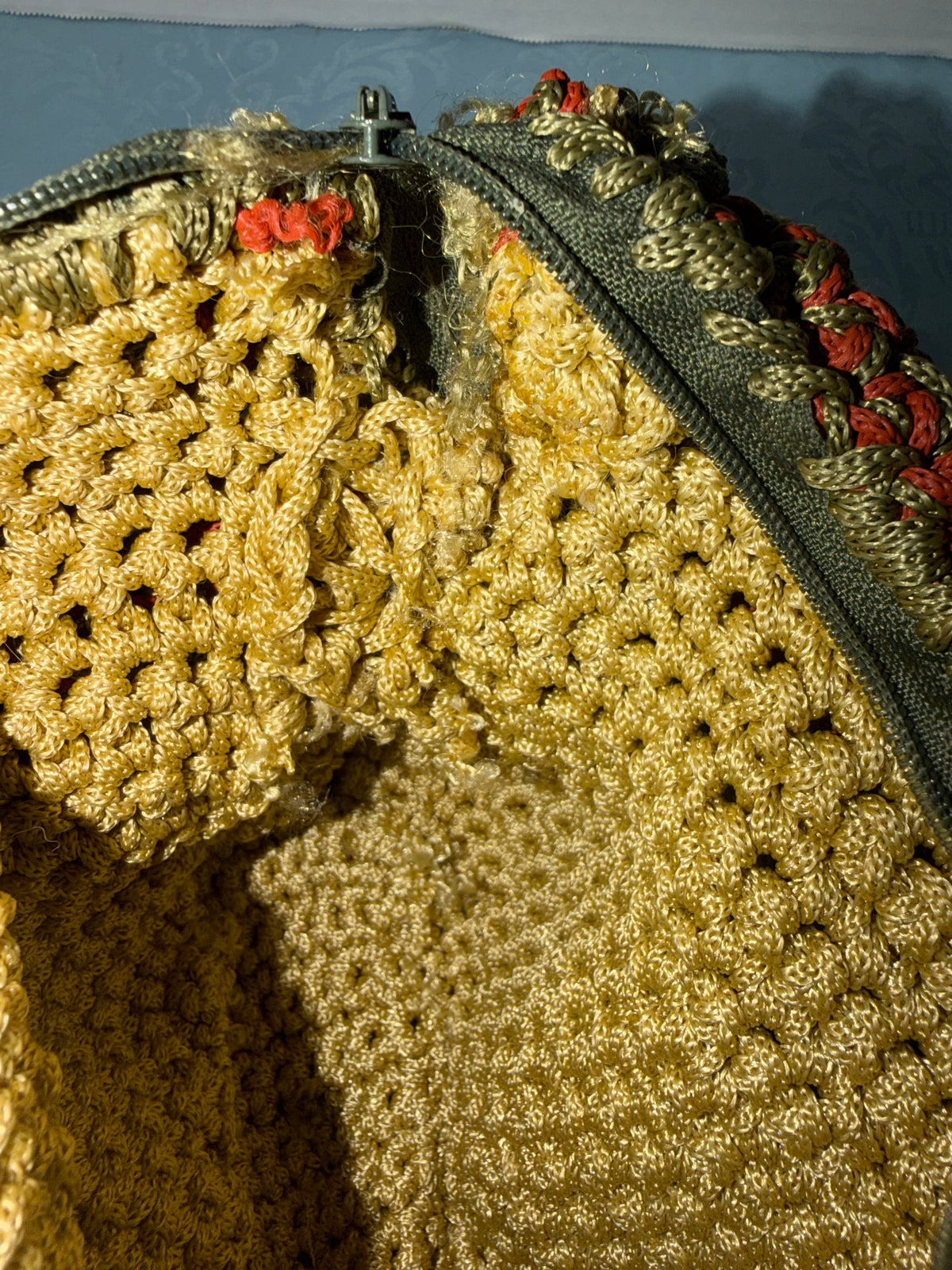 Zipper medium Cosmetic skin care bag