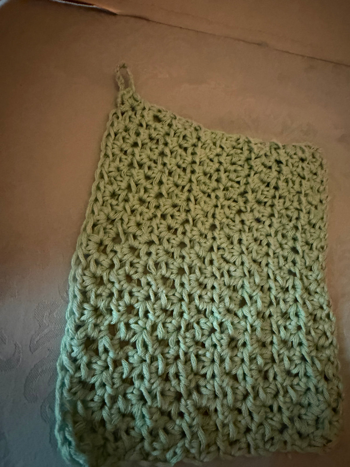 Medium ￼ washcloth/dish clothes