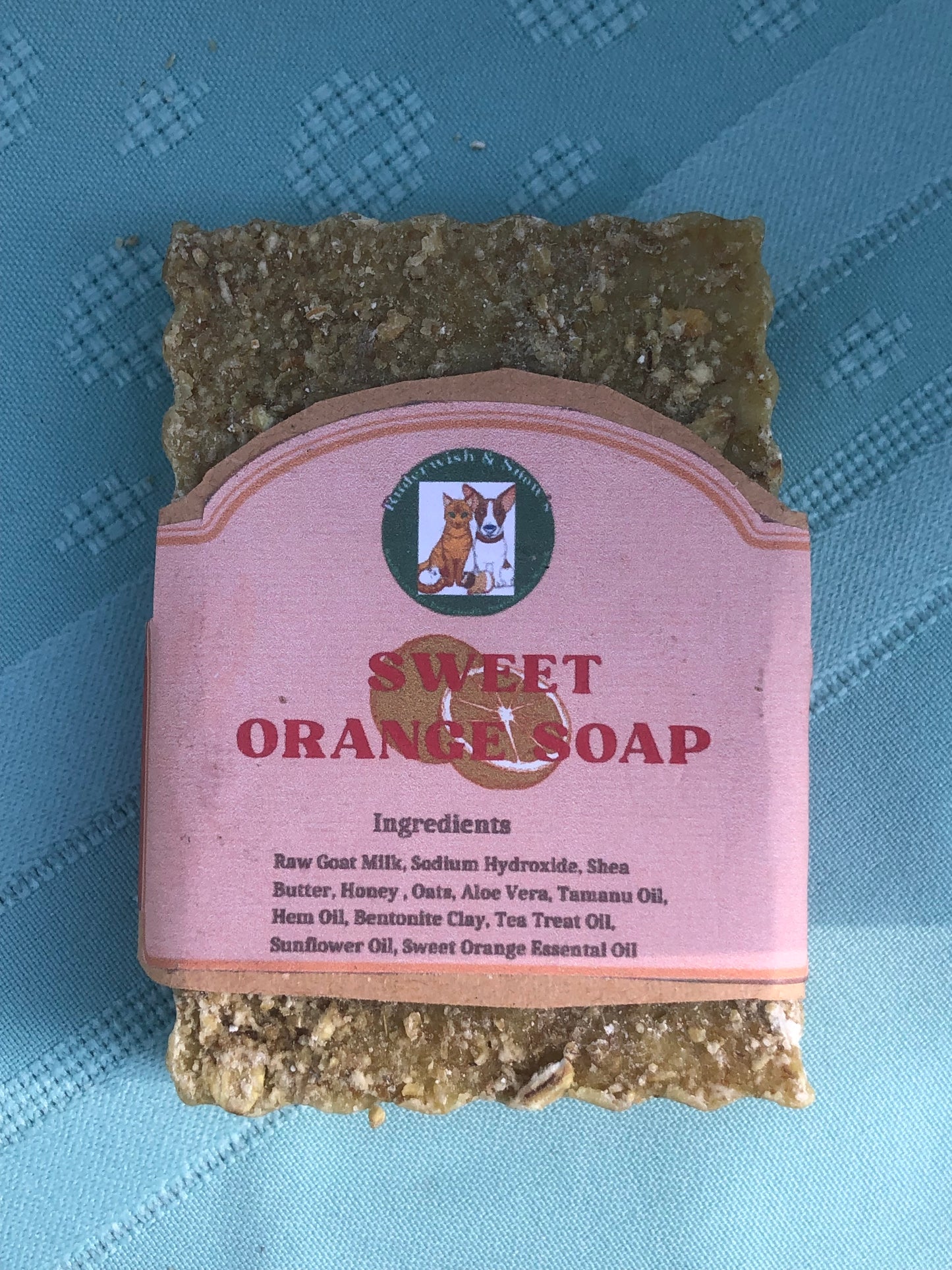 Fat medium sweet orange soap