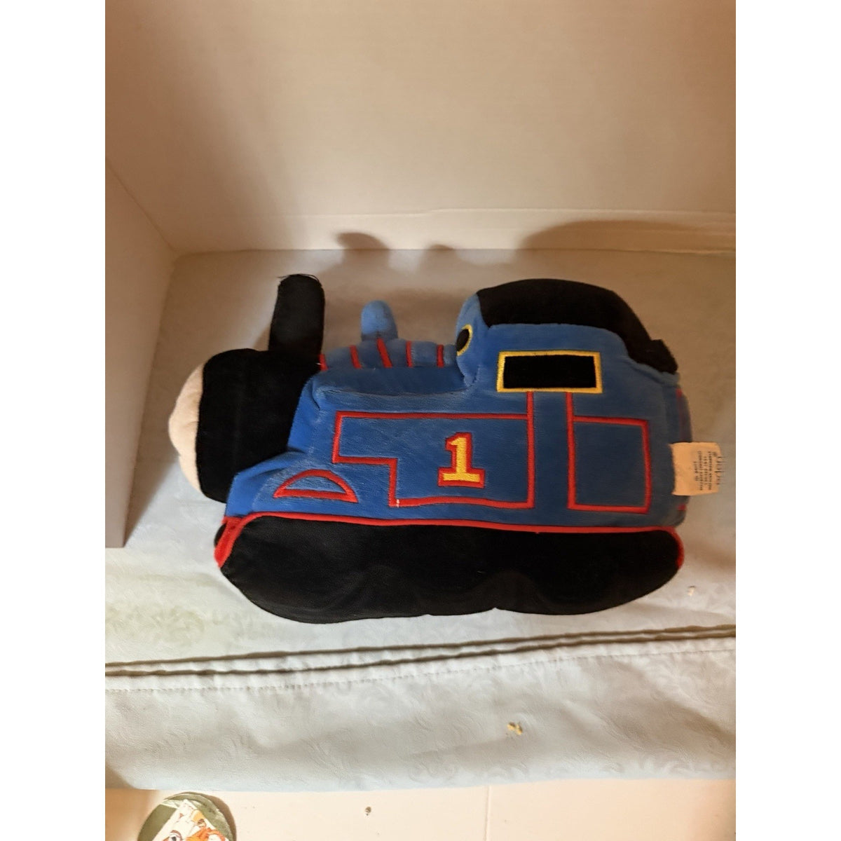 Thomas & Friends Thomas the Tank Engine Blue Plush Doll Medium Washable 2006