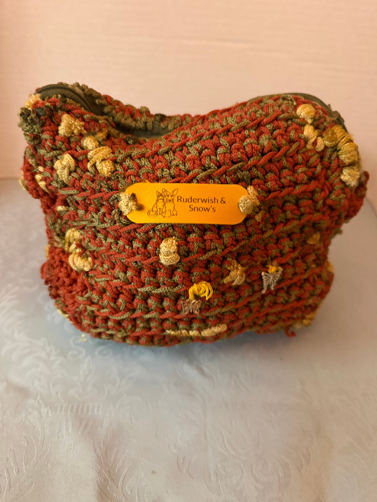 Zipper medium Cosmetic skin care bag