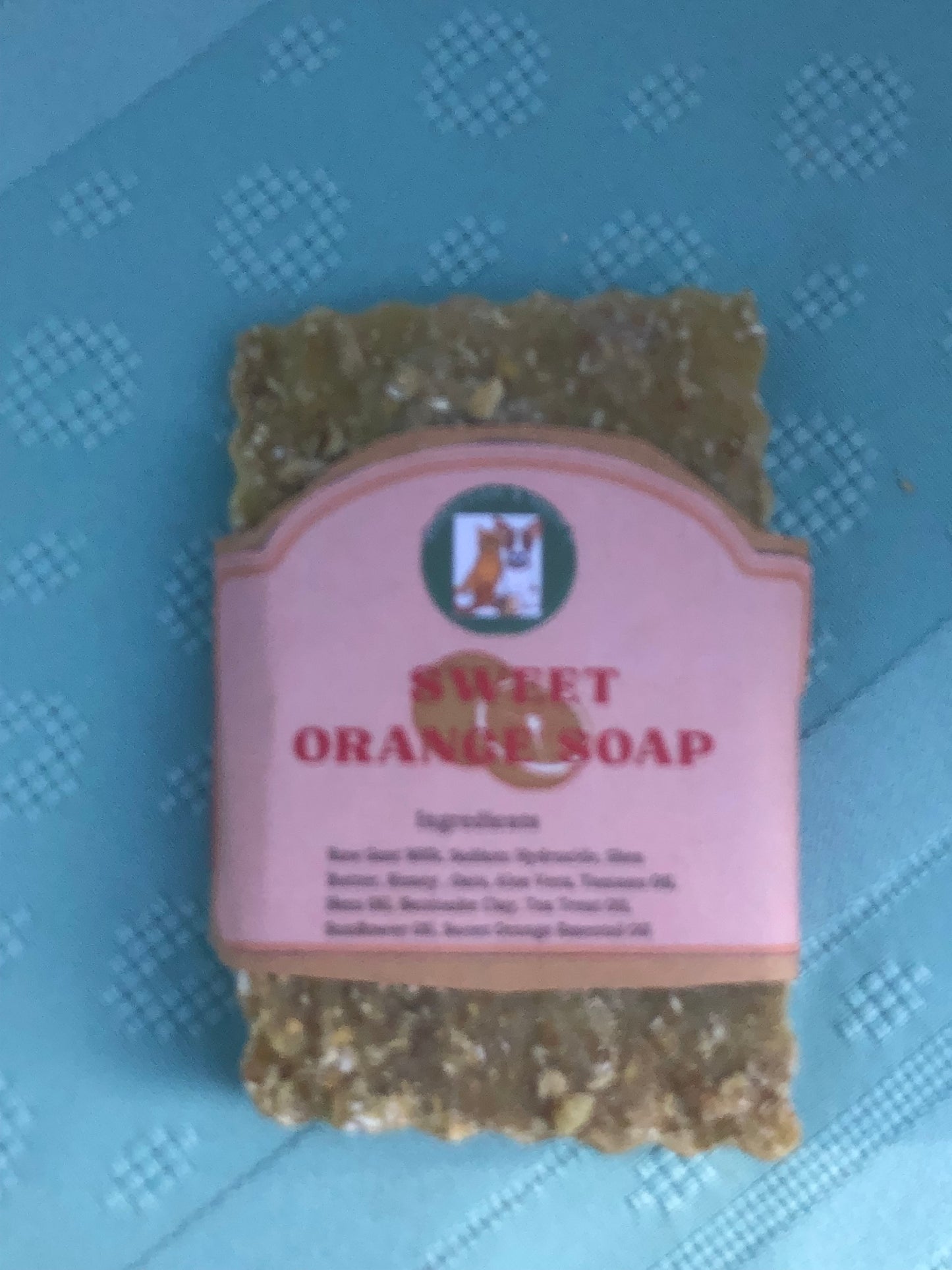 Skinny sweet orange bar soap