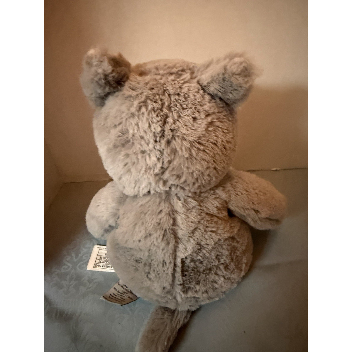 Warm & Cozy Gray/White Wolf Stuffed Animal, Scented Microwavable Plush