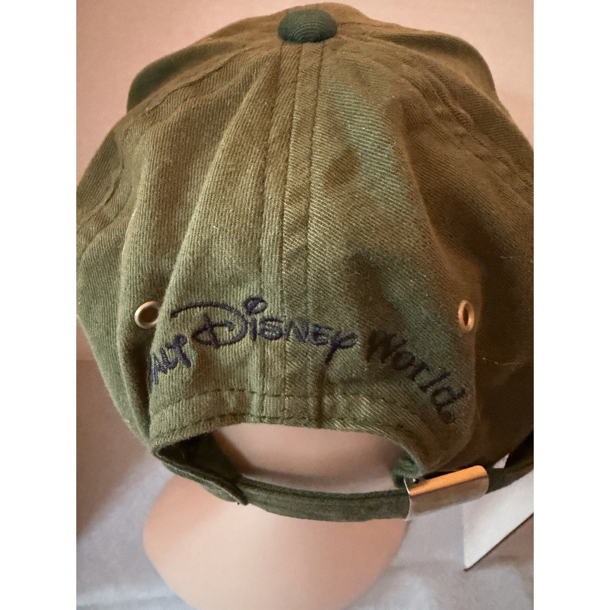 Disney Walt Disney World Tigger "T" Embroidered Green Baseball Cap Hat