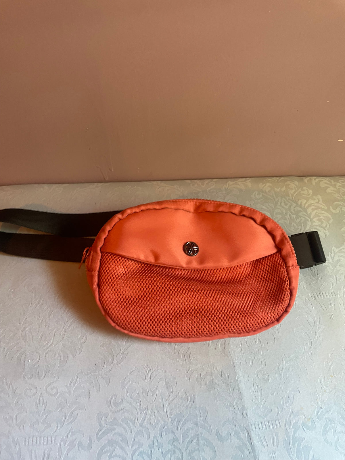GAIAM Exercise Running Pack Fitness Fanny Waist peach  orange  Adjustable