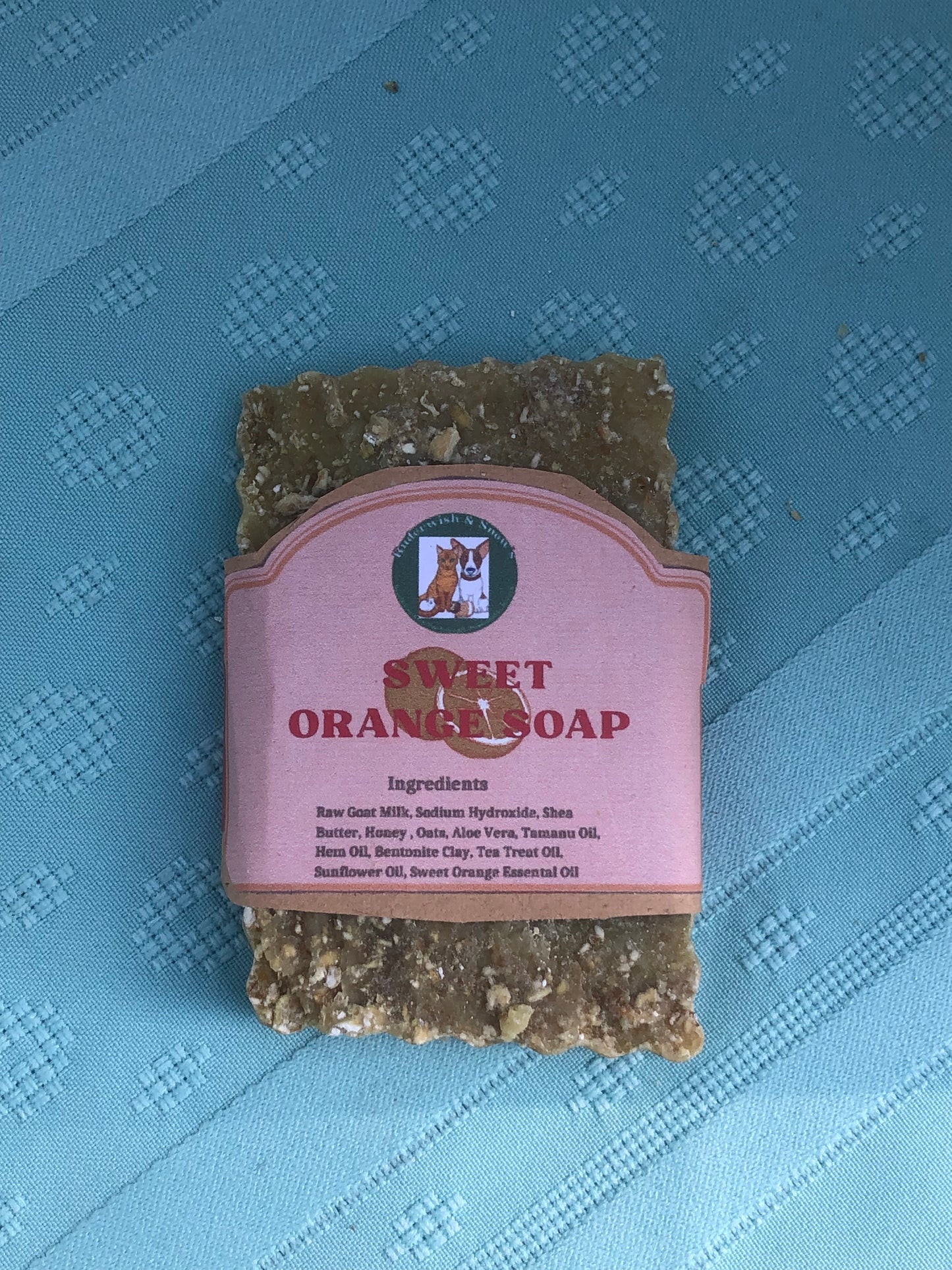 Skinny sweet orange bar soap