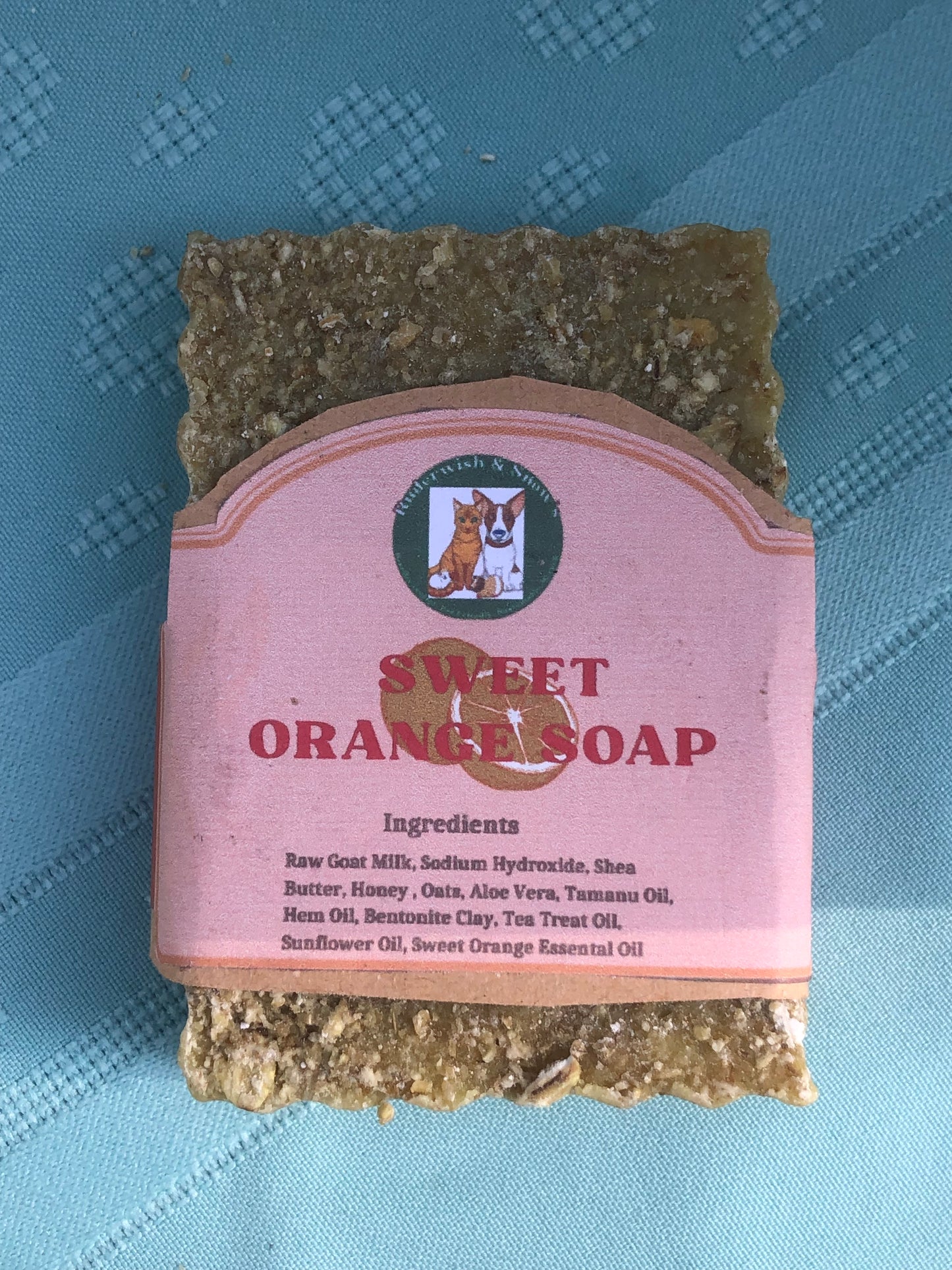 Fat medium sweet orange soap