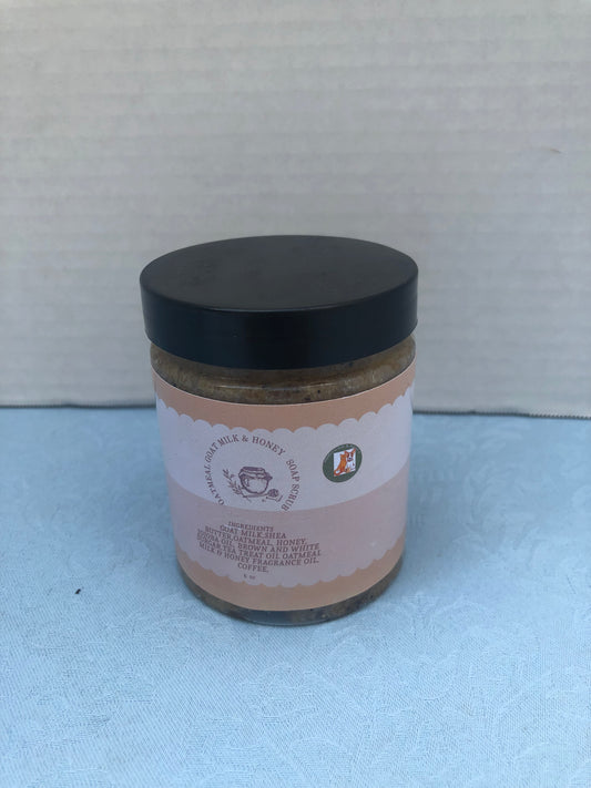 Oatmeal Milk & Honey Soap scrub