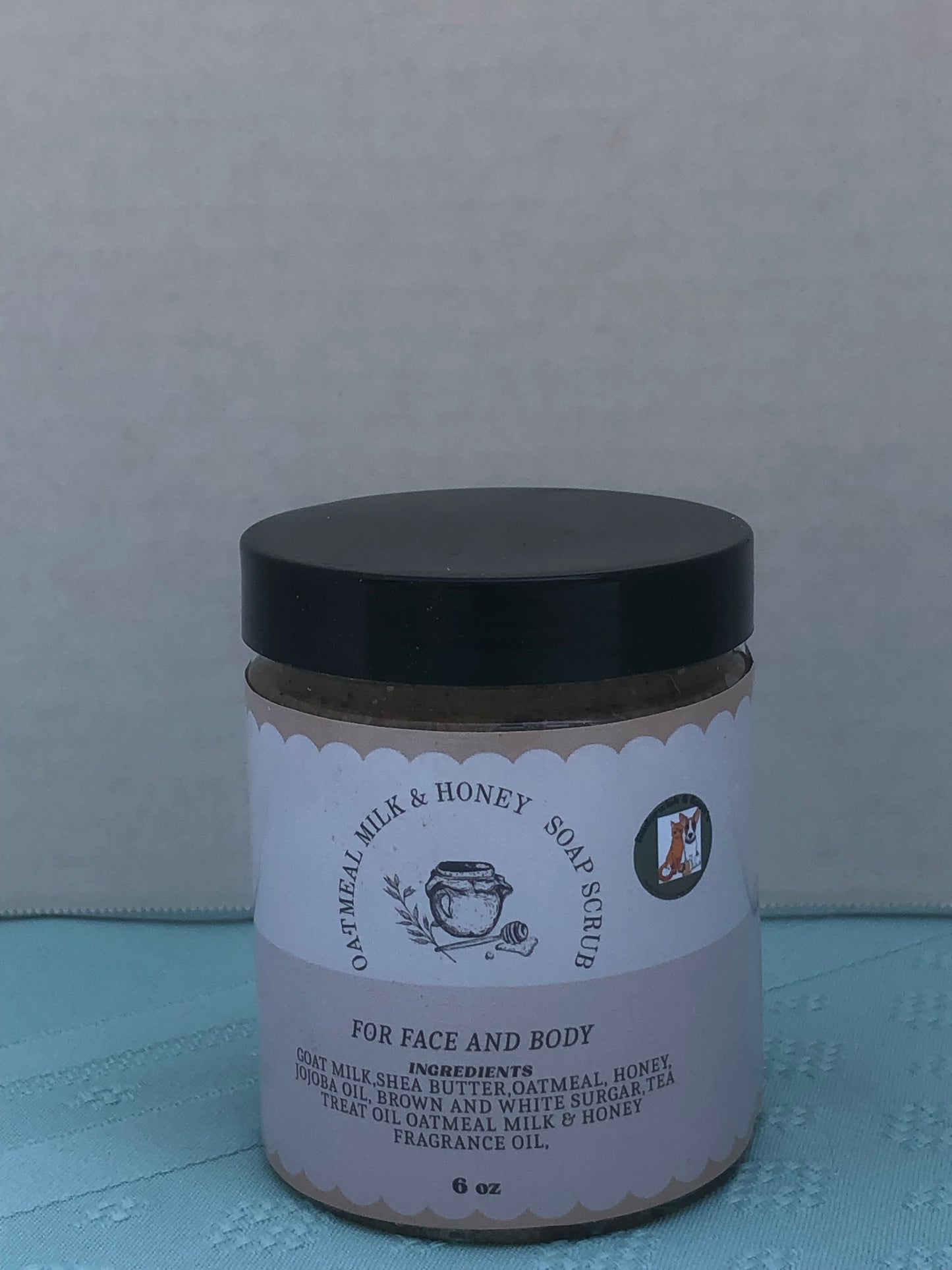 Oatmeal Milk & Honey Soap scrub
