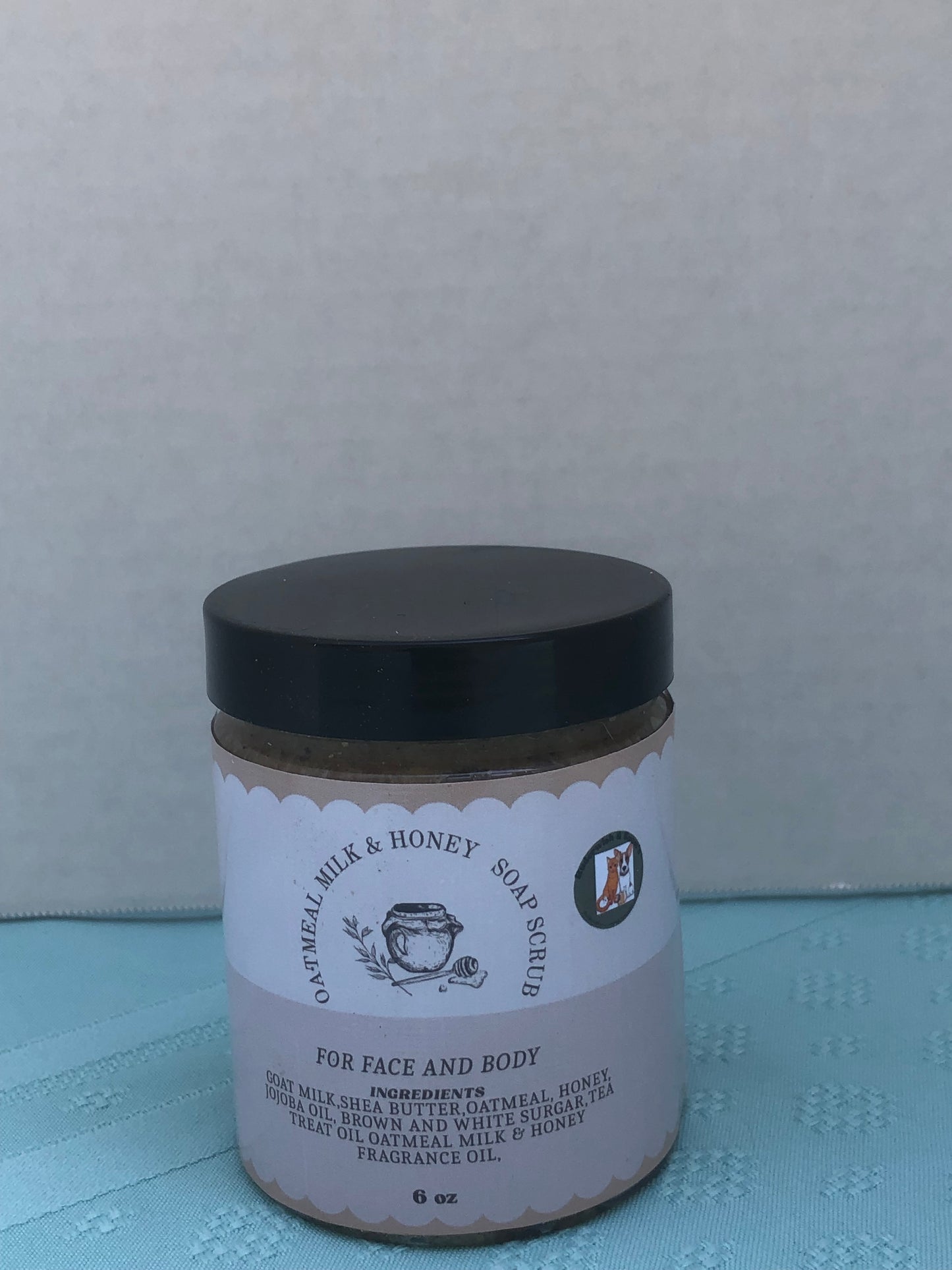 Oatmeal Milk & Honey Soap scrub