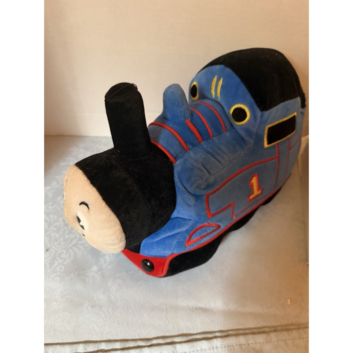 Thomas & Friends Thomas the Tank Engine Blue Plush Doll Medium Washable 2006