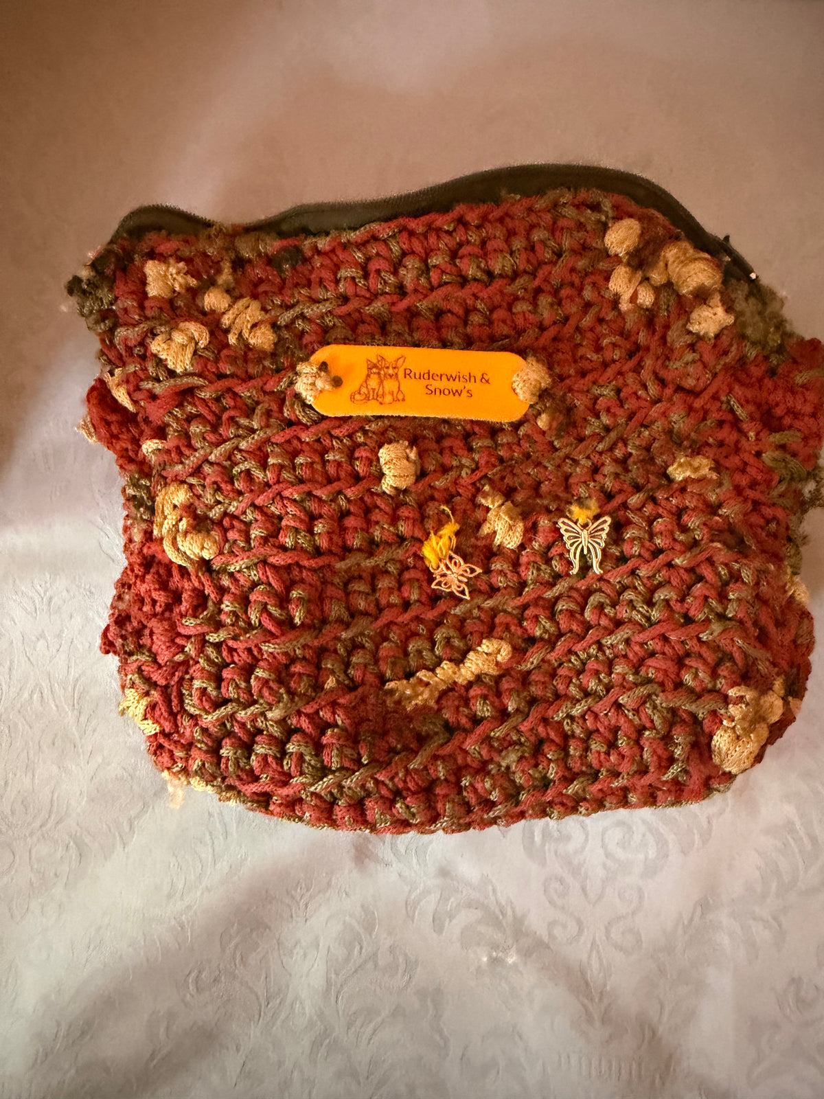 Zipper medium Cosmetic skin care bag