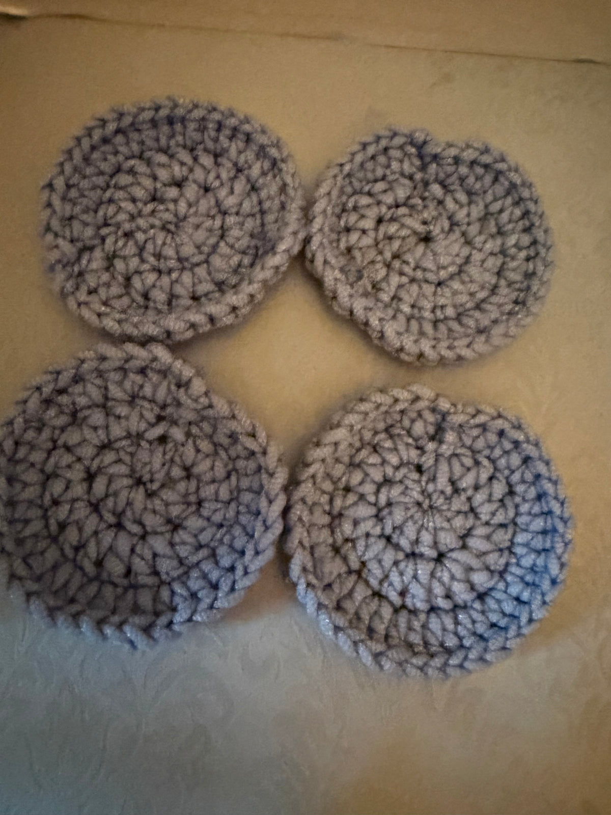 Four dish scrubby’s