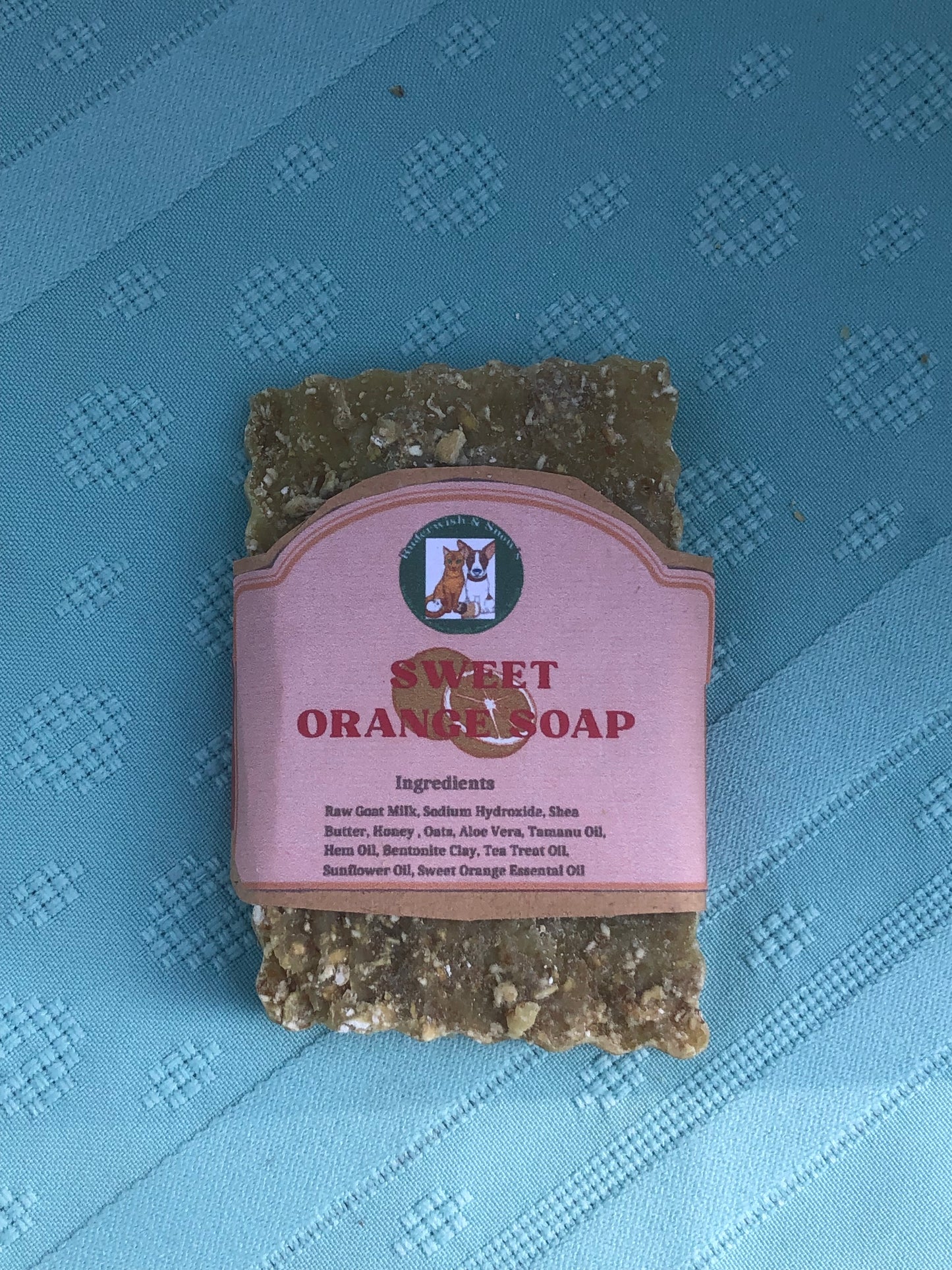 Skinny sweet orange bar soap
