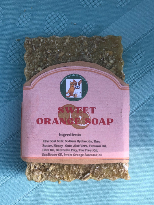 Fat medium sweet orange soap