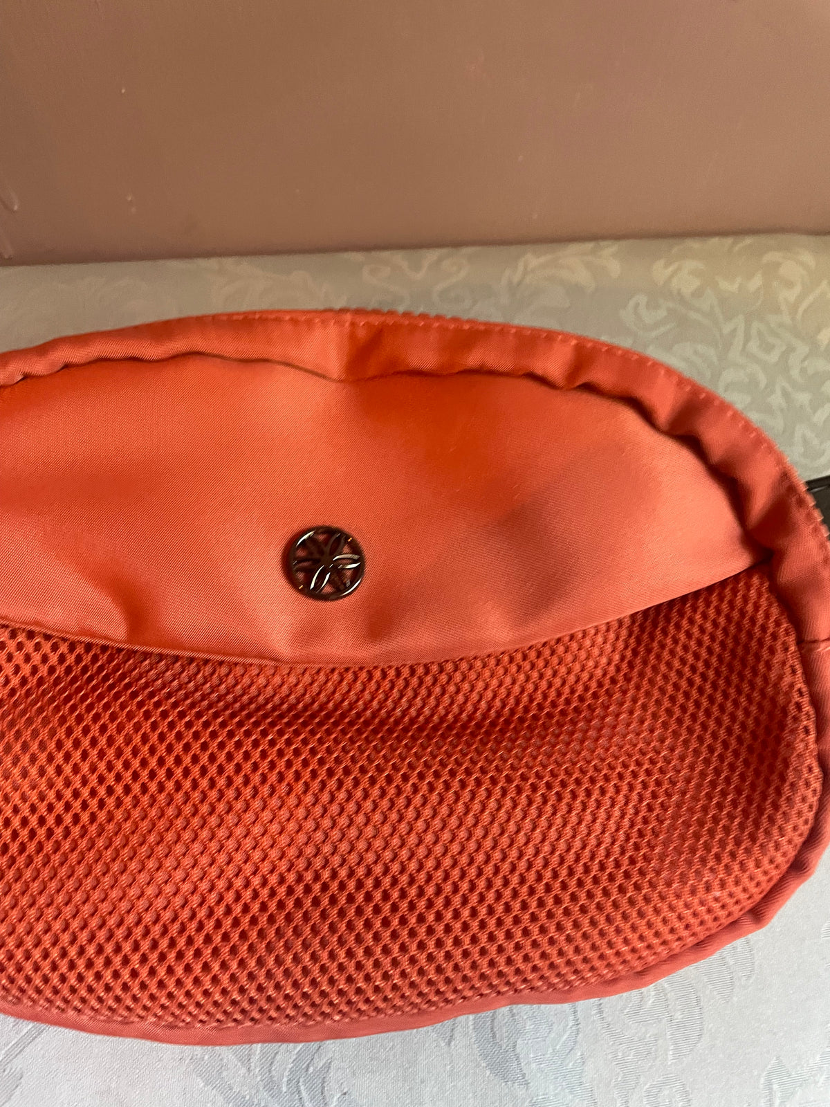 GAIAM Exercise Running Pack Fitness Fanny Waist peach  orange  Adjustable