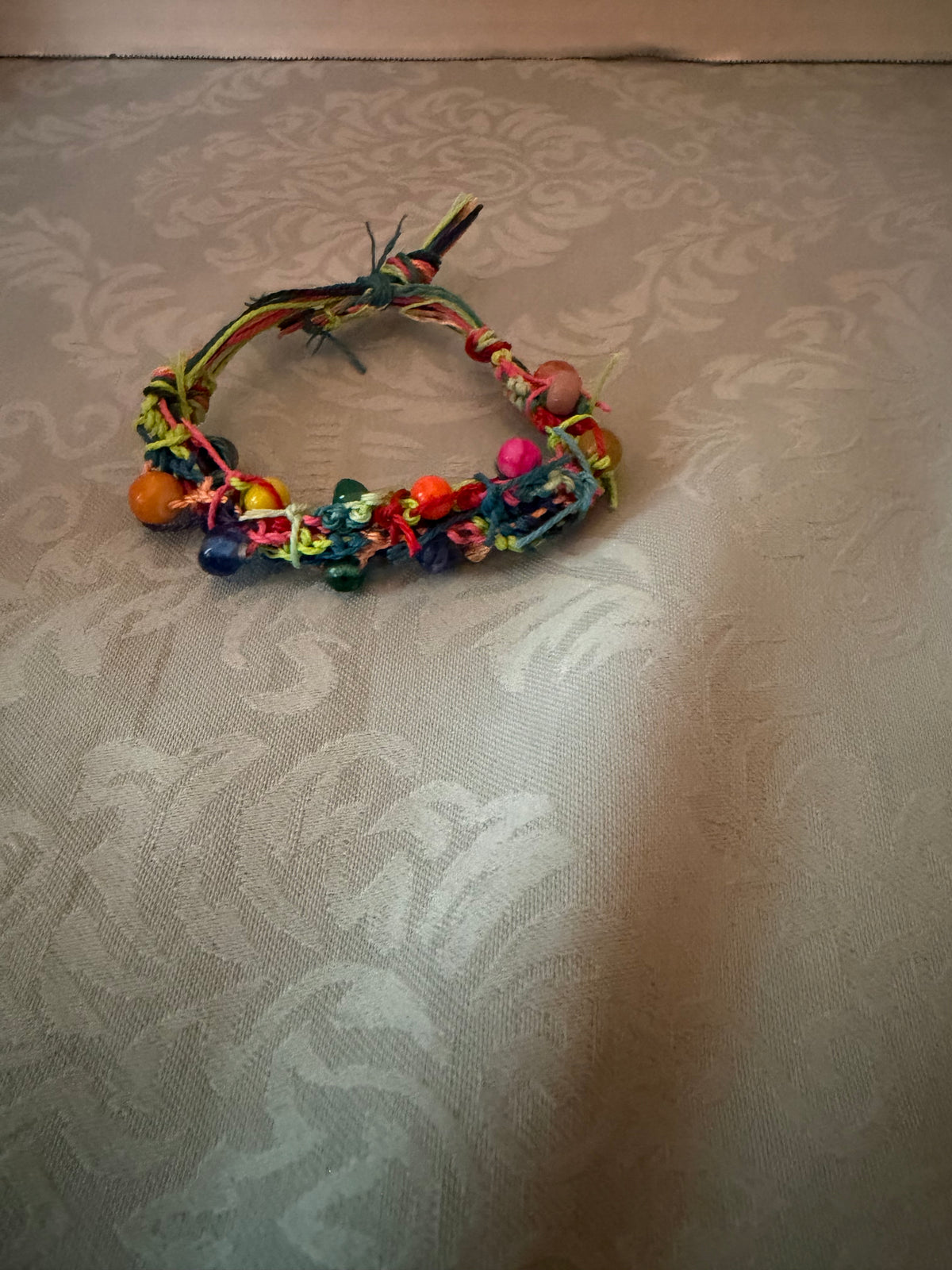 Small child colourful bracelet