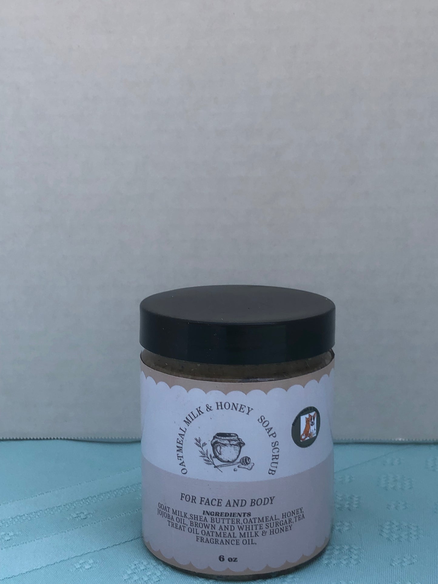 Oatmeal Milk & Honey Soap scrub