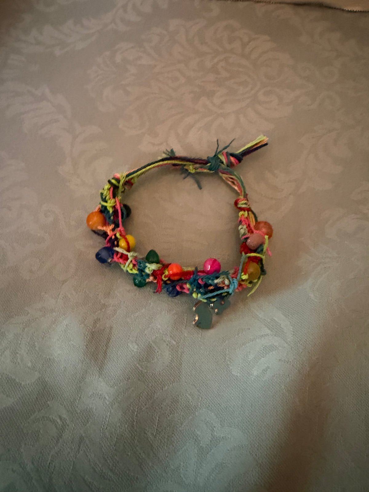 Small child colourful bracelet