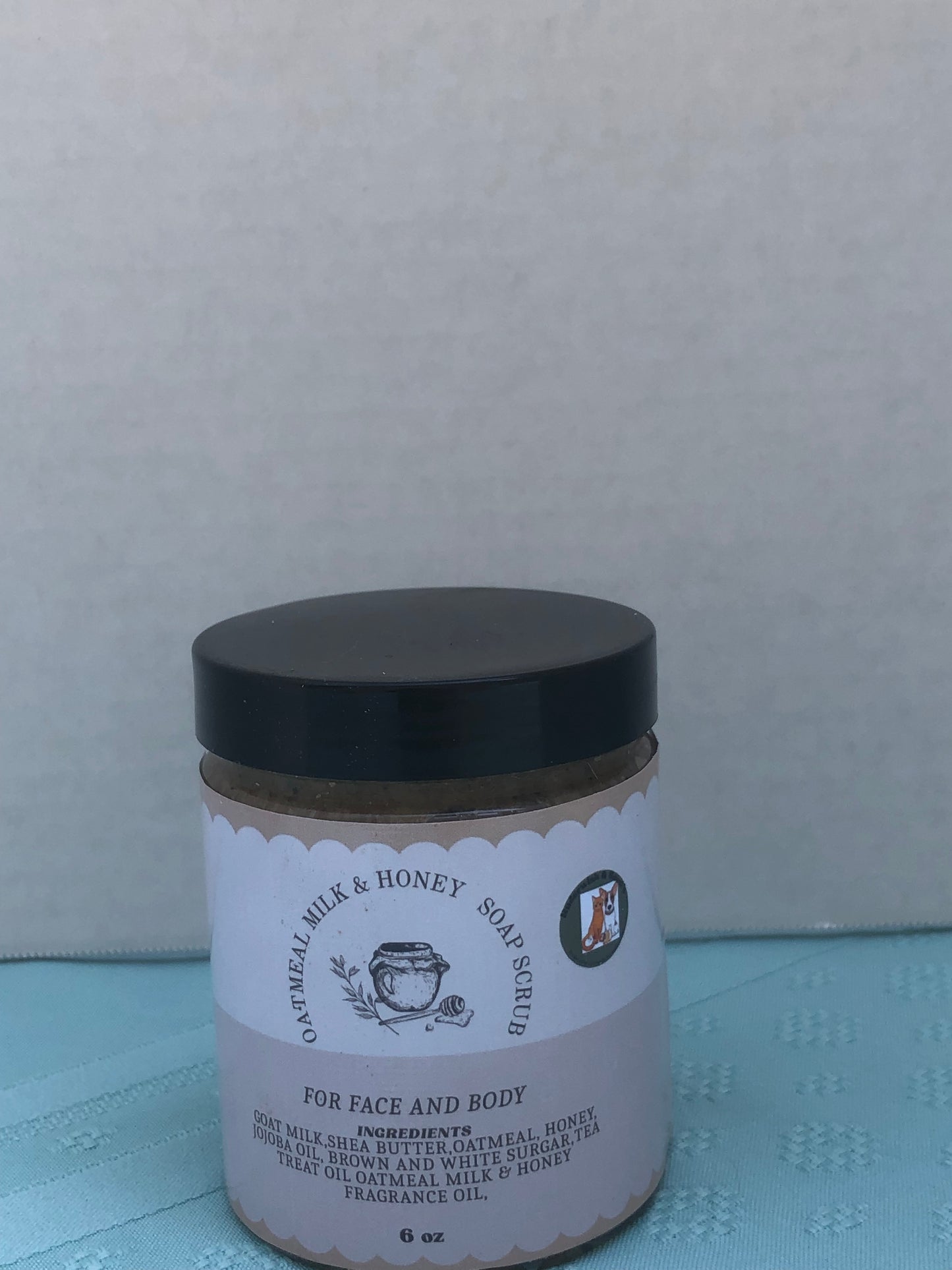 Oatmeal Milk & Honey Soap scrub