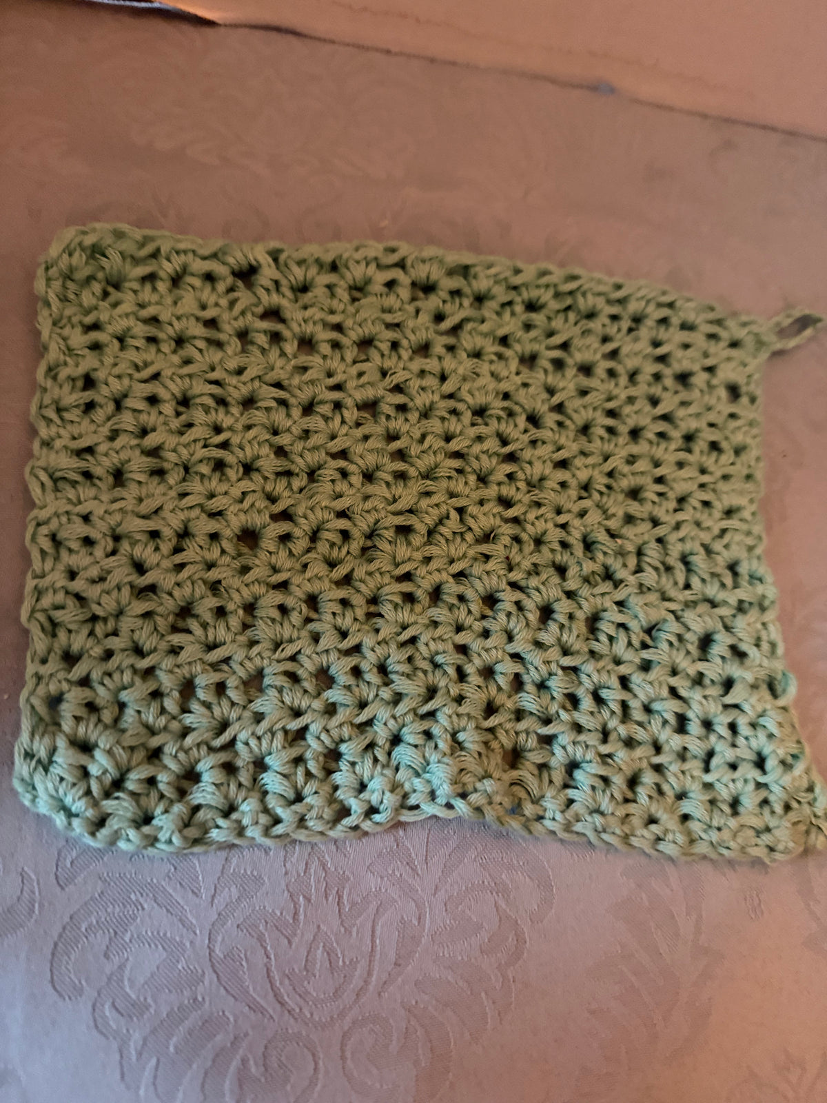 Medium ￼ washcloth/dish clothes