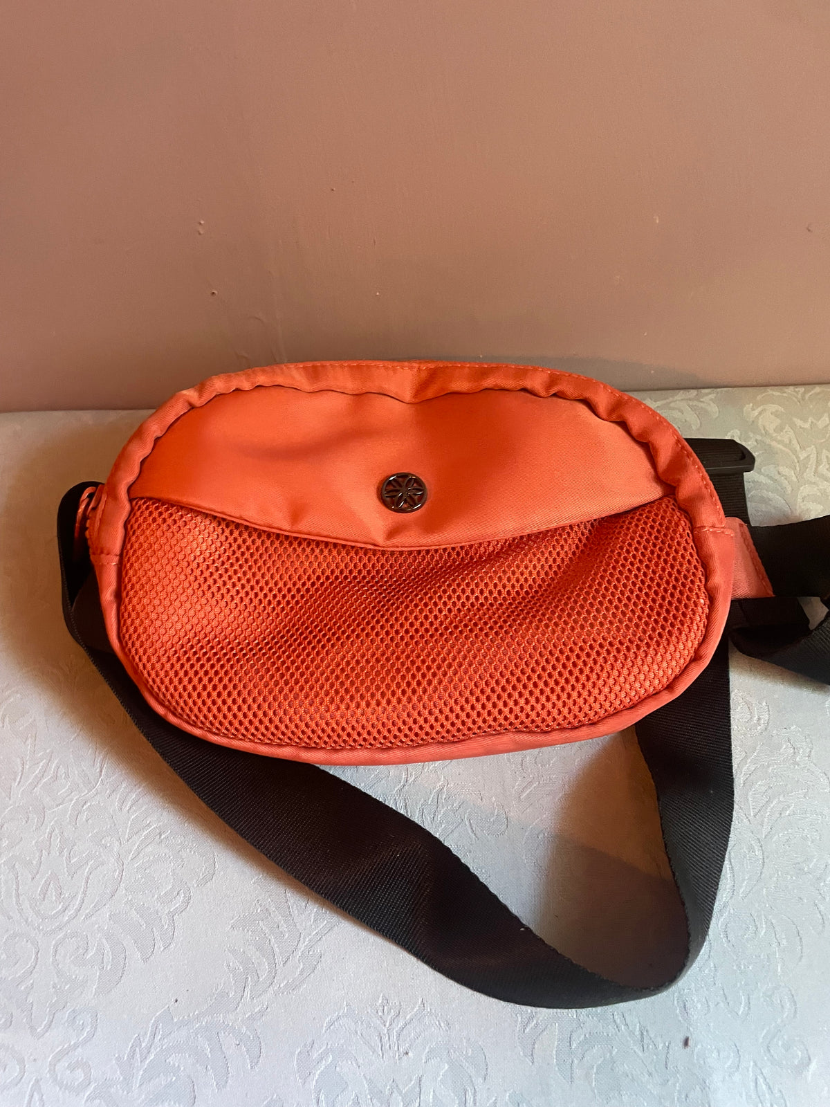 GAIAM Exercise Running Pack Fitness Fanny Waist peach  orange  Adjustable