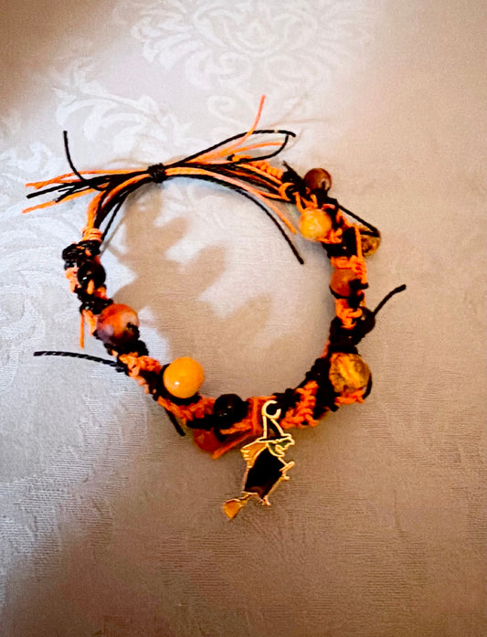 Halloween witches bracelet 7.5
