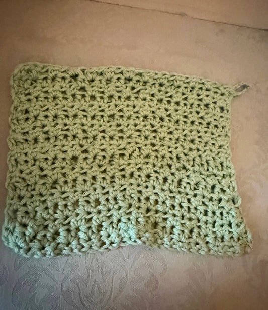 Medium ￼ washcloth/dish clothes
