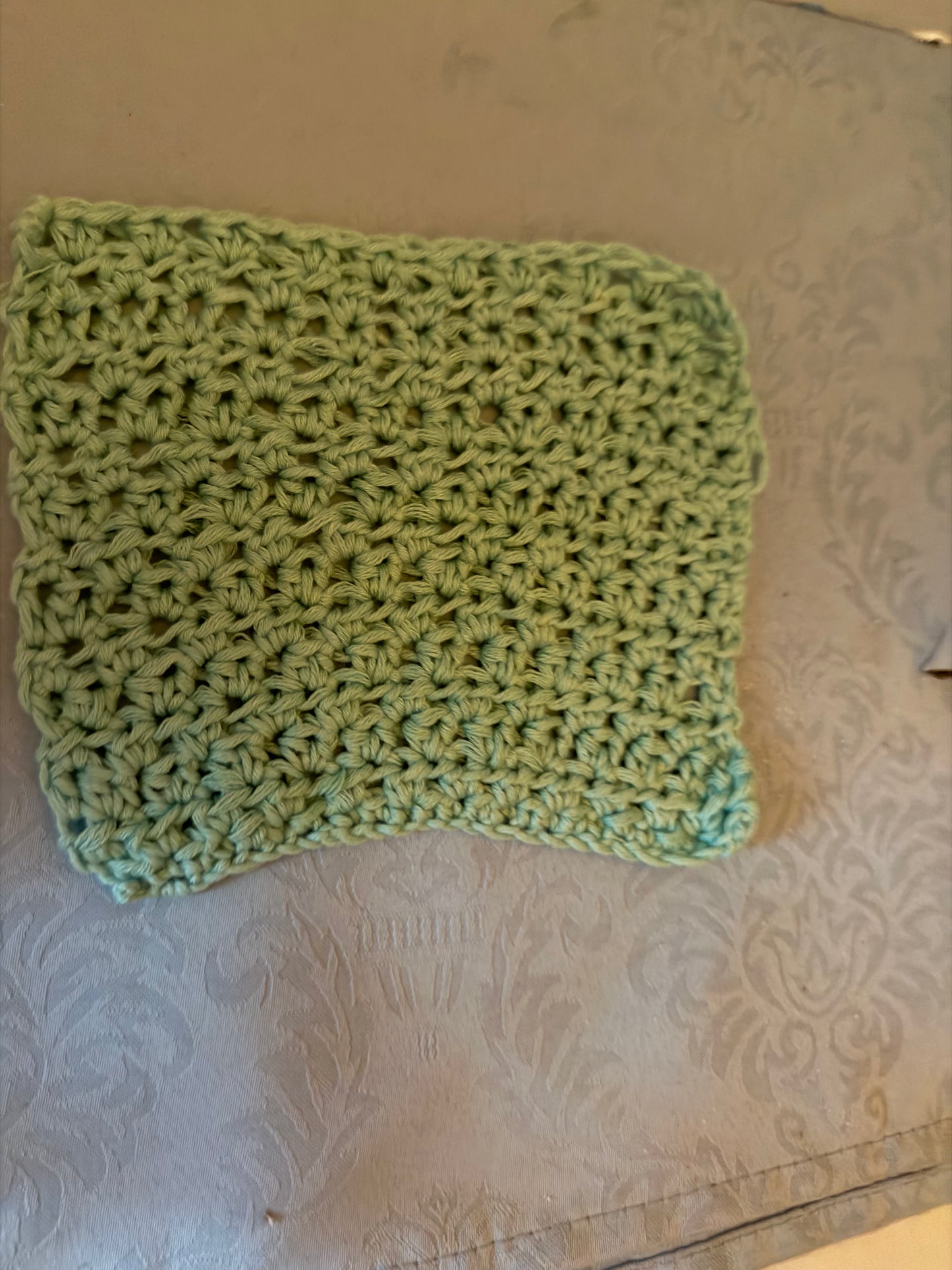 Small medium washcloth/dish cloth